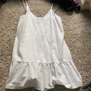 White summer dress/cover up!